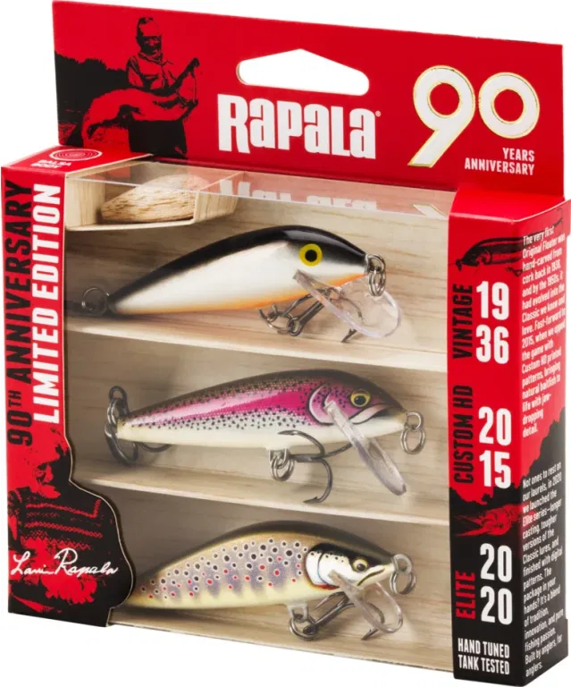 Rapala 90 Years Lure Kit Countdown Mid Naturistic