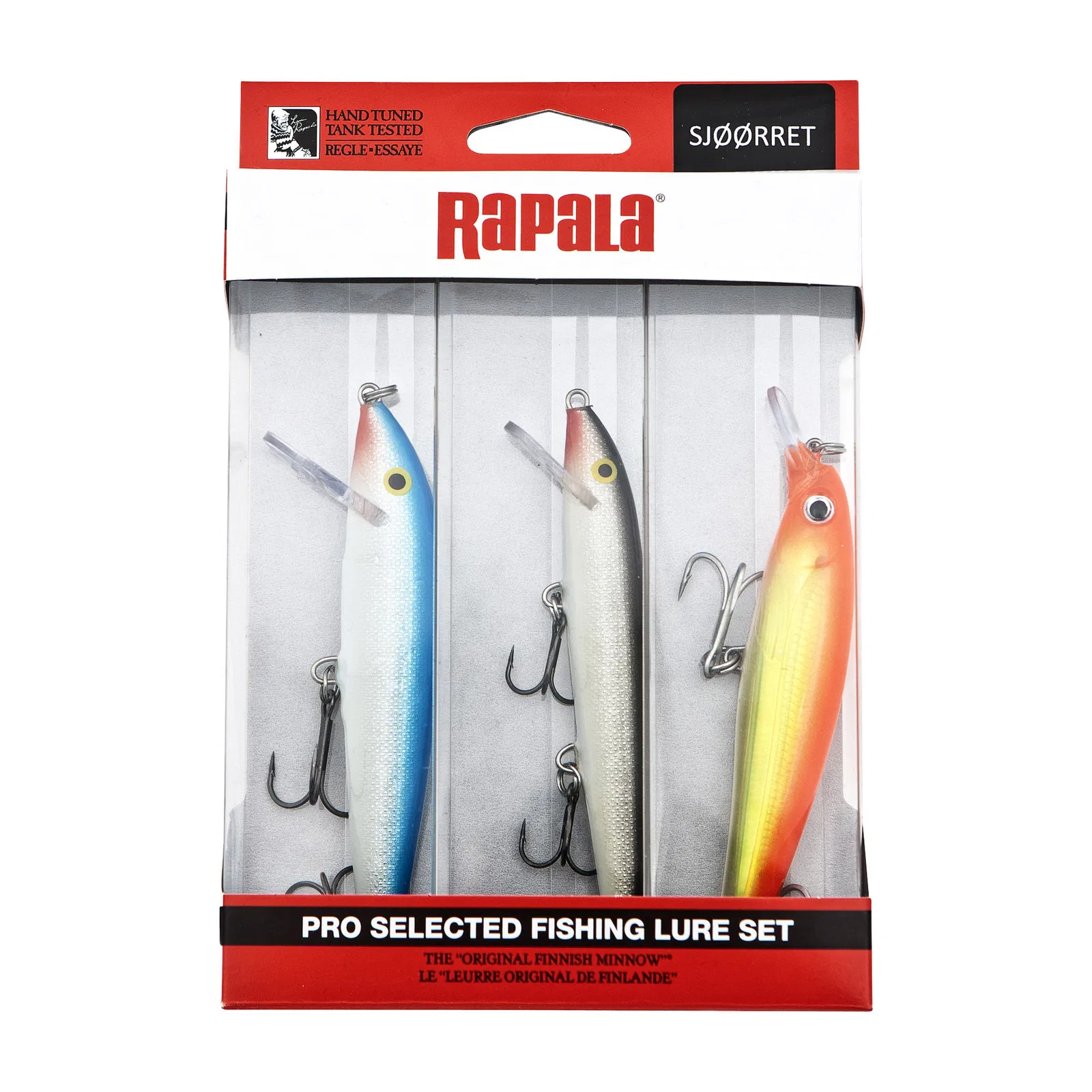 RAPALA SJØØRRETSETT 3 STK