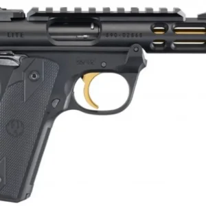 Ruger MK IV 22/45 Lite Black with Gold Anodized , cal. 22LR 4,4"/11cm 1/2"-28
