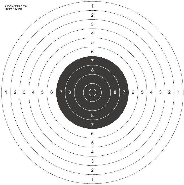 Standardskiva (50cm x 50cm)