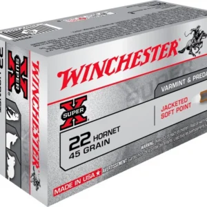 Winch. .22 Hornet 45 grain Power Point (50pk)