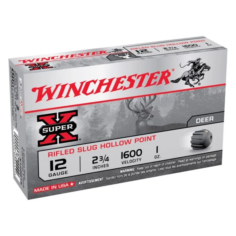 Winchester 12/70 Slug Super X HP (5pk)