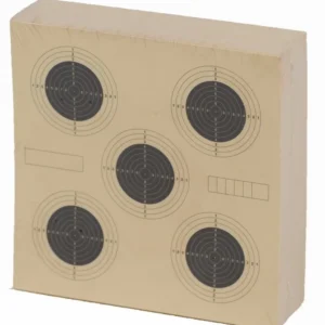 14×14 cm. Paper Targets, 5 x 1-10 - pallet trap - 100stk