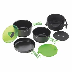 Optimus Terra Camp 4 Pot Set Grey 3,2 L